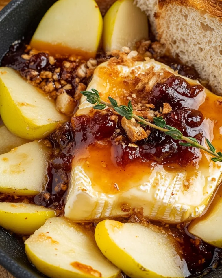 Baked-Brie-and-Preserves-Recipe