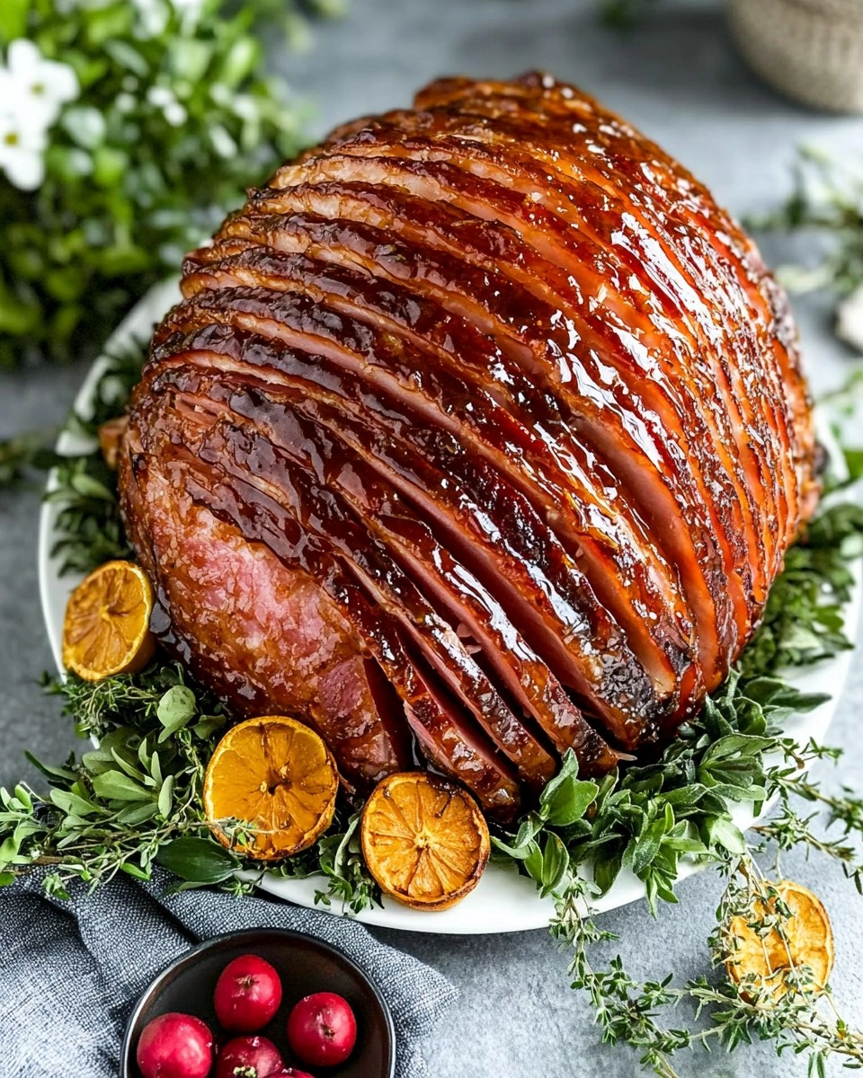 Baked Ham with Brown Sugar Glaze 100 Baked Ham with Brown Sugar Glaze