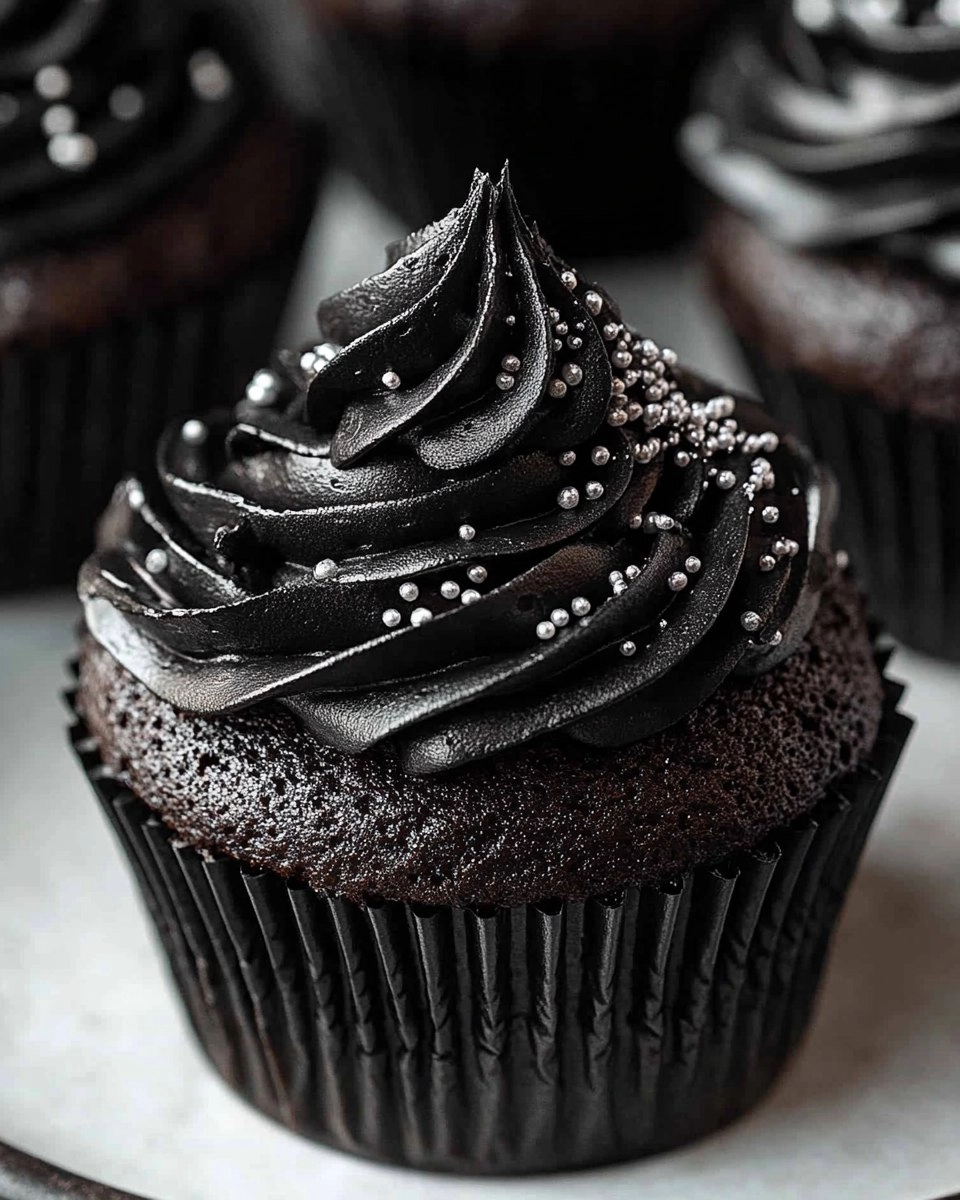 Black Cupcakes 132 Black Cupcakes