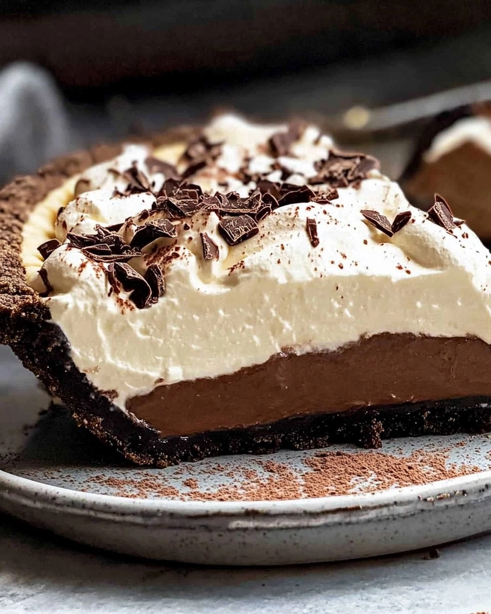 Chocolate Cream Pie 102 Chocolate Cream Pie