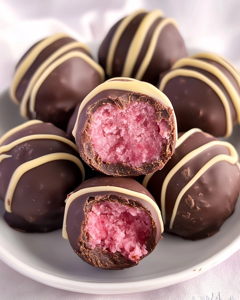 Chocolate Raspberry Truffles