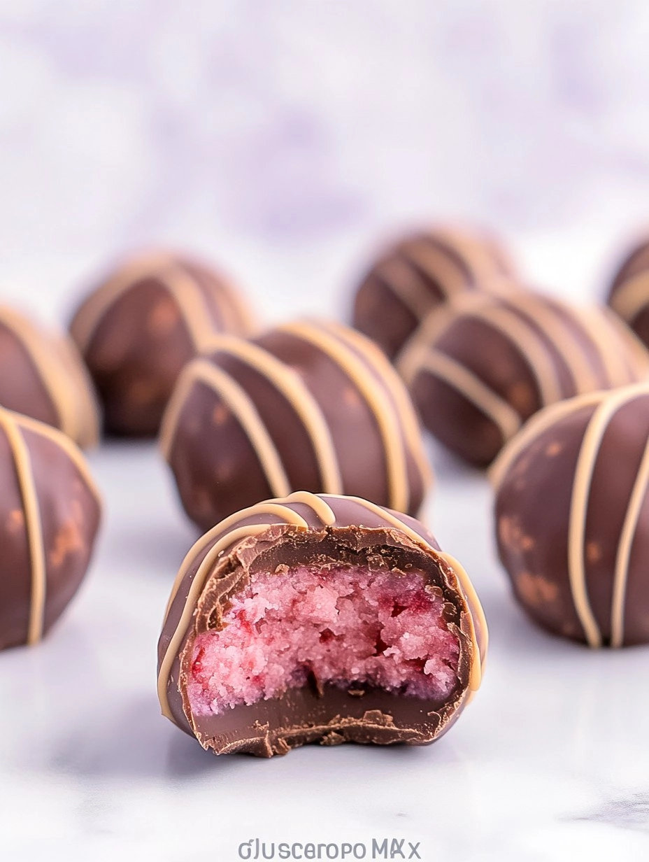 Chocolate Raspberry Truffles