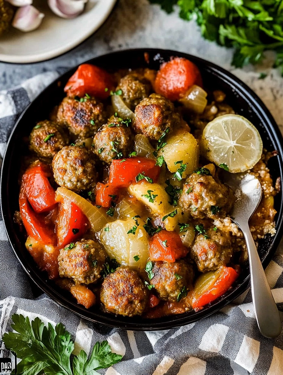 Classic Meatball Casserole 