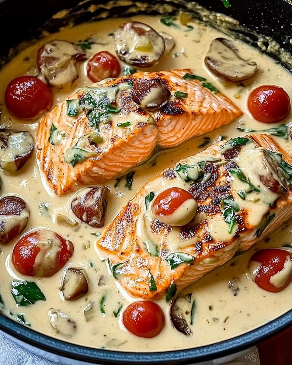 Creamy Tuscan Salmon