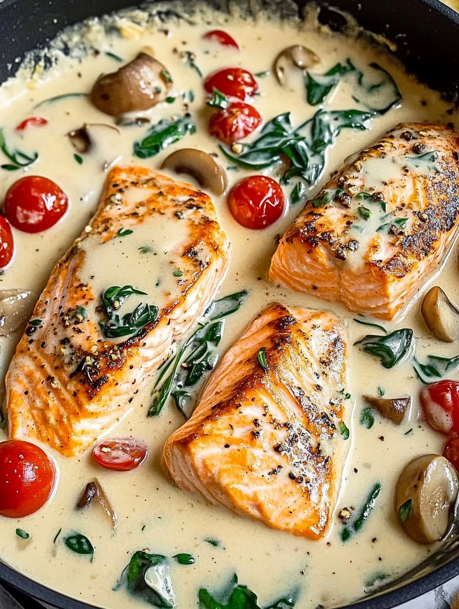 Creamy Tuscan Salmon
