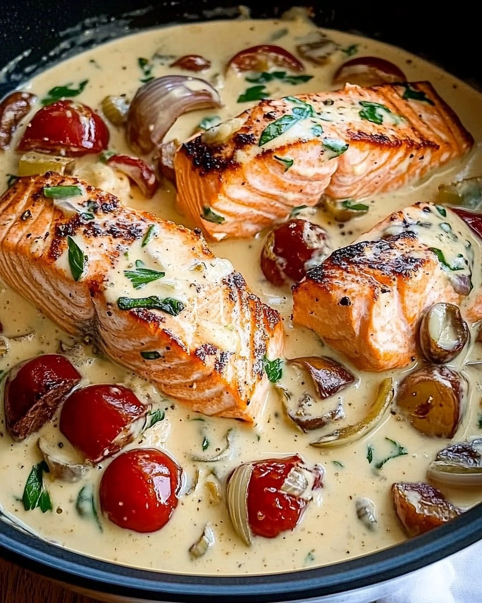 Creamy Tuscan Salmon