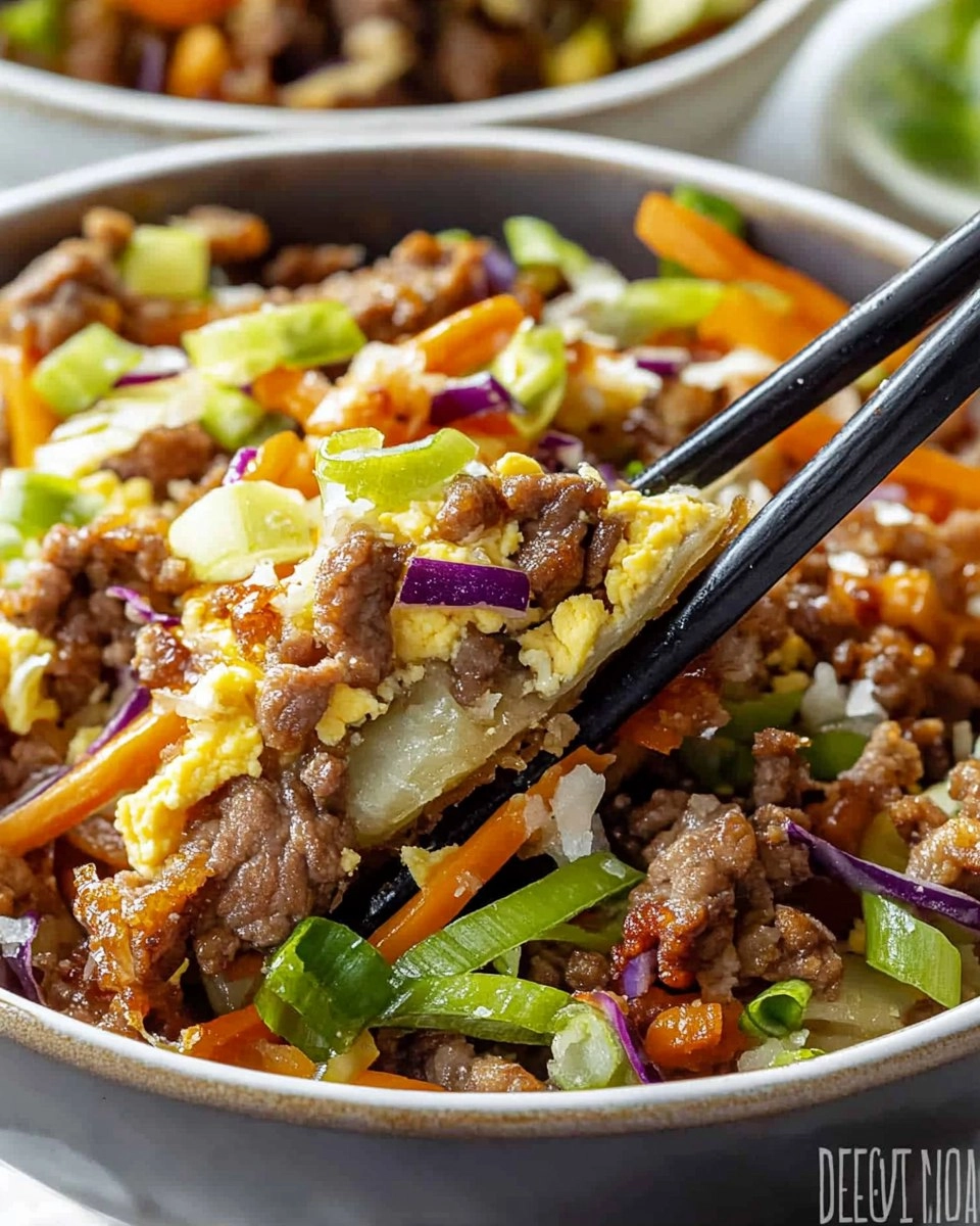 Deconstructed Egg Rolls