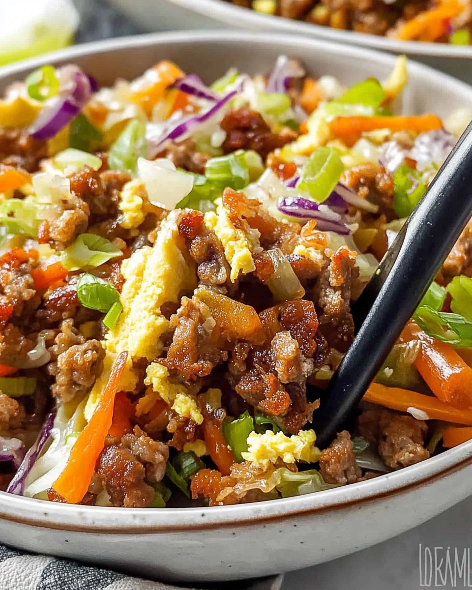 Deconstructed Egg Rolls