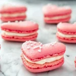 Galentines-Brunch-Foods-Heart-Shaped-Macarons-Recipe