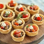 Galentine’s Brunch Foods : Savory Mini Tartlets 43 Galentines-Brunch-Foods-Savory-Mini-Tartlets-Recipe