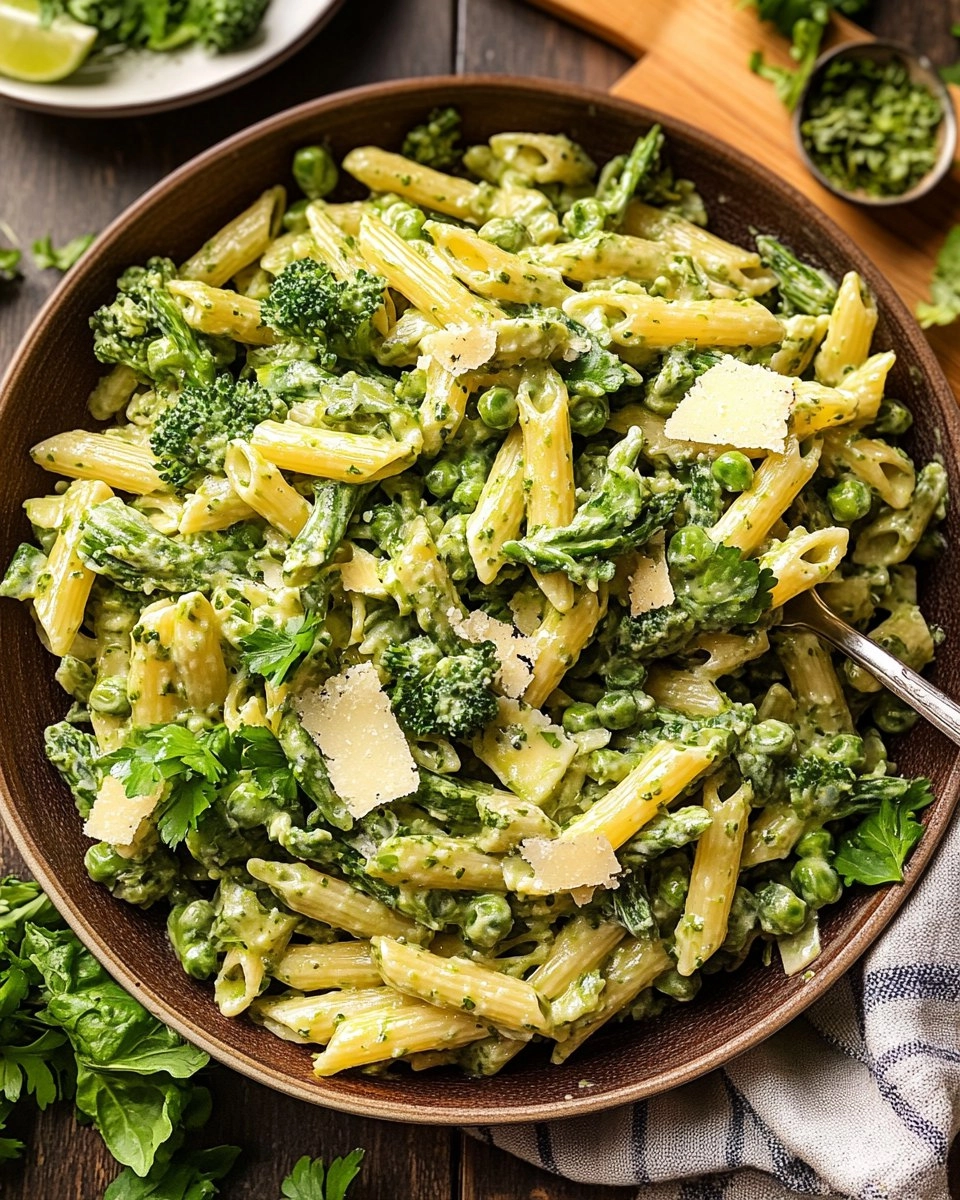 Green Goddess Pasta Salad