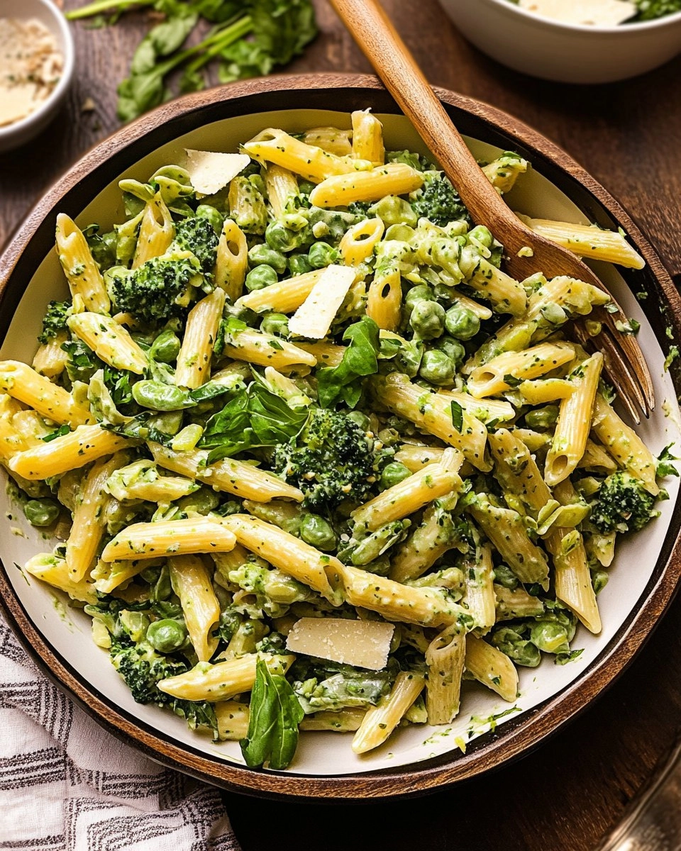 Green Goddess Pasta Salad