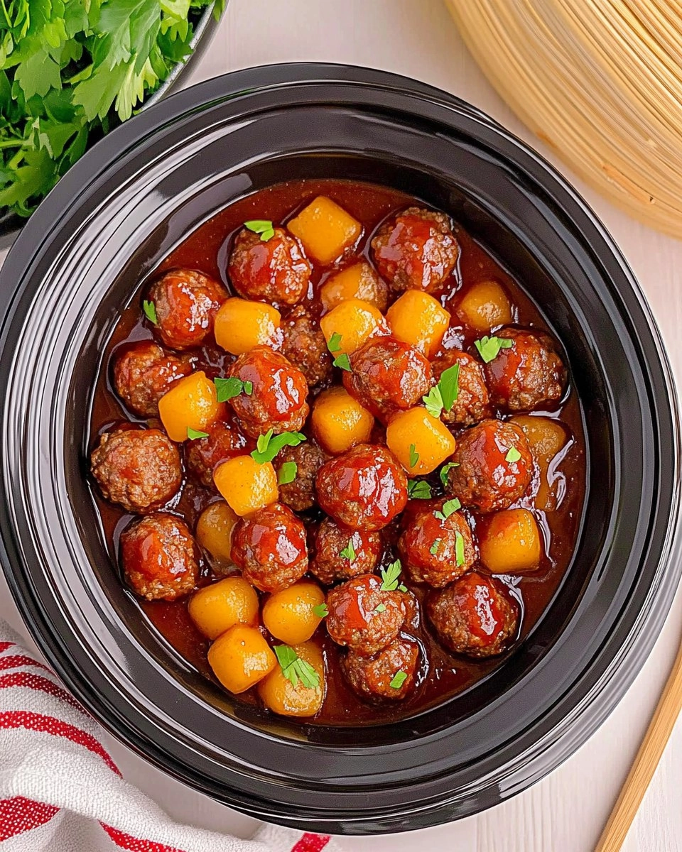 Haelthy Crockpot Hawaiian Meatballs 80 Haelthy Crockpot Hawaiian Meatballs