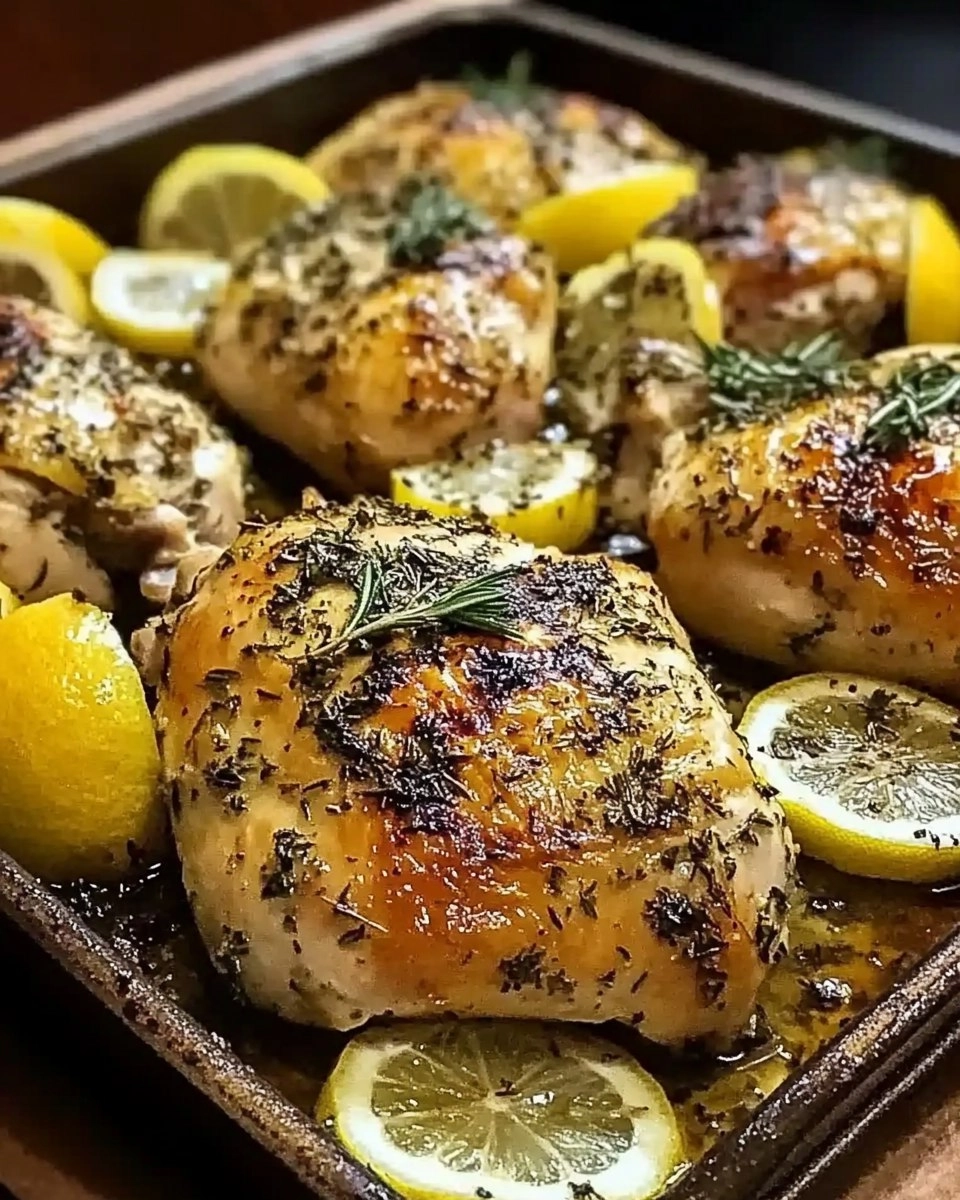 One-Pan Lemon Herb Roasted Chicken