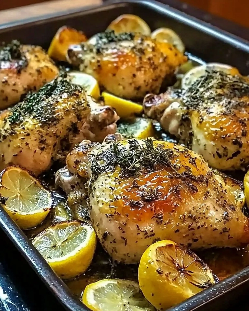 One-Pan Lemon Herb Roasted Chicken