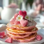 Romantic-Brunch-Ideas-Pink-Pancakes-Recipe