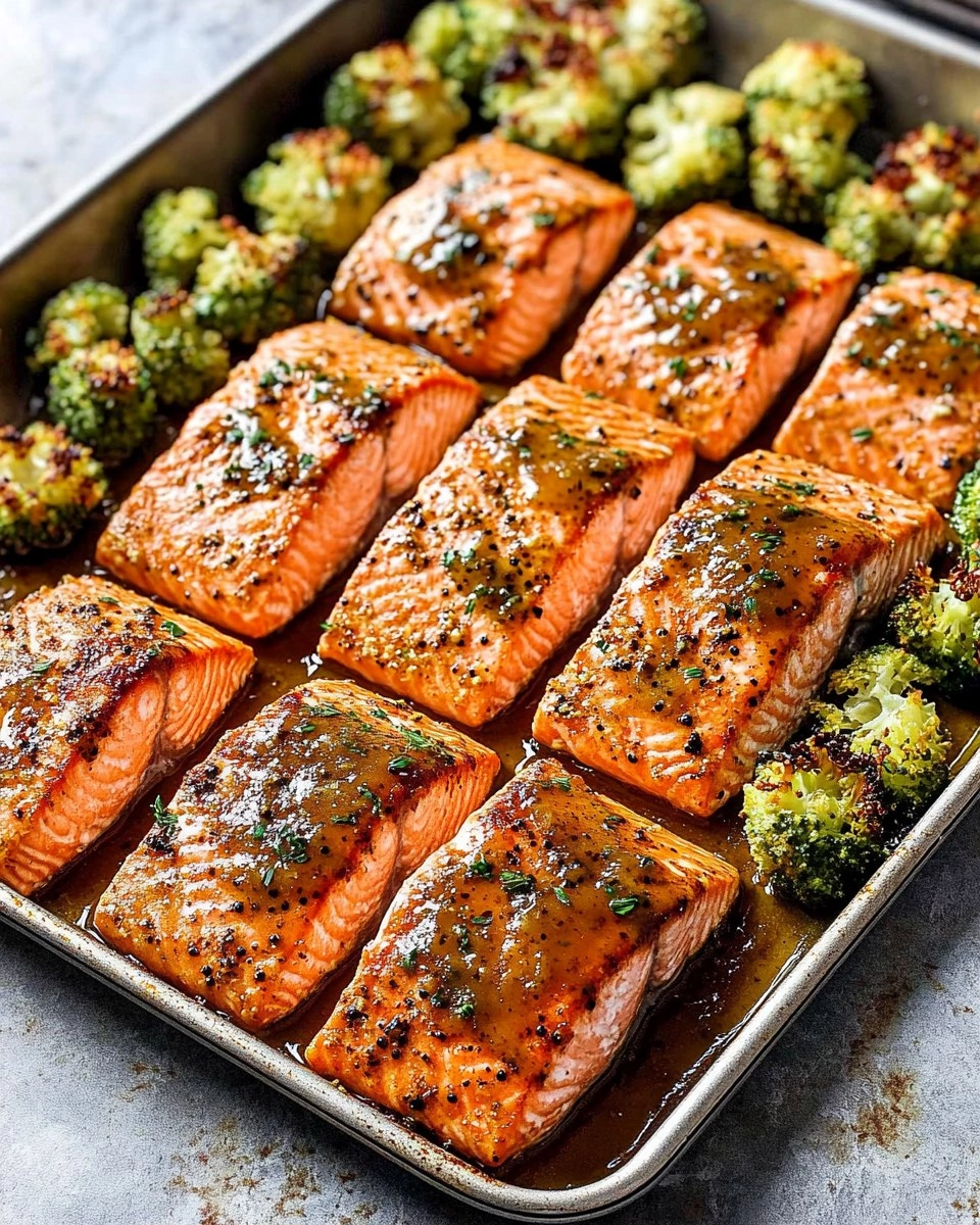 Sheet-Pan Honey Mustard Salmon 117 Sheet-Pan Honey Mustard Salmon