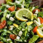 Spring Green Salad | Fresh Chopped Salad with Lemon Dressing 148 Spring-Green-Salad-Fresh-Chopped-Salad-with-Lemon-Dressing-Recipe