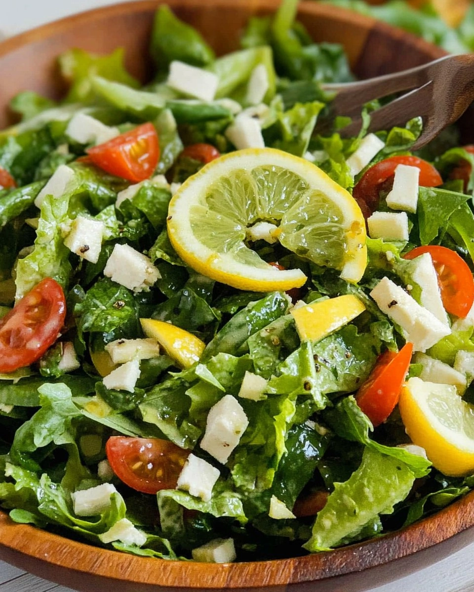 Spring Green Salad | Fresh Chopped Salad with Lemon Dressing 145 Spring Green Salad | Fresh Chopped Salad with Lemon Dressing