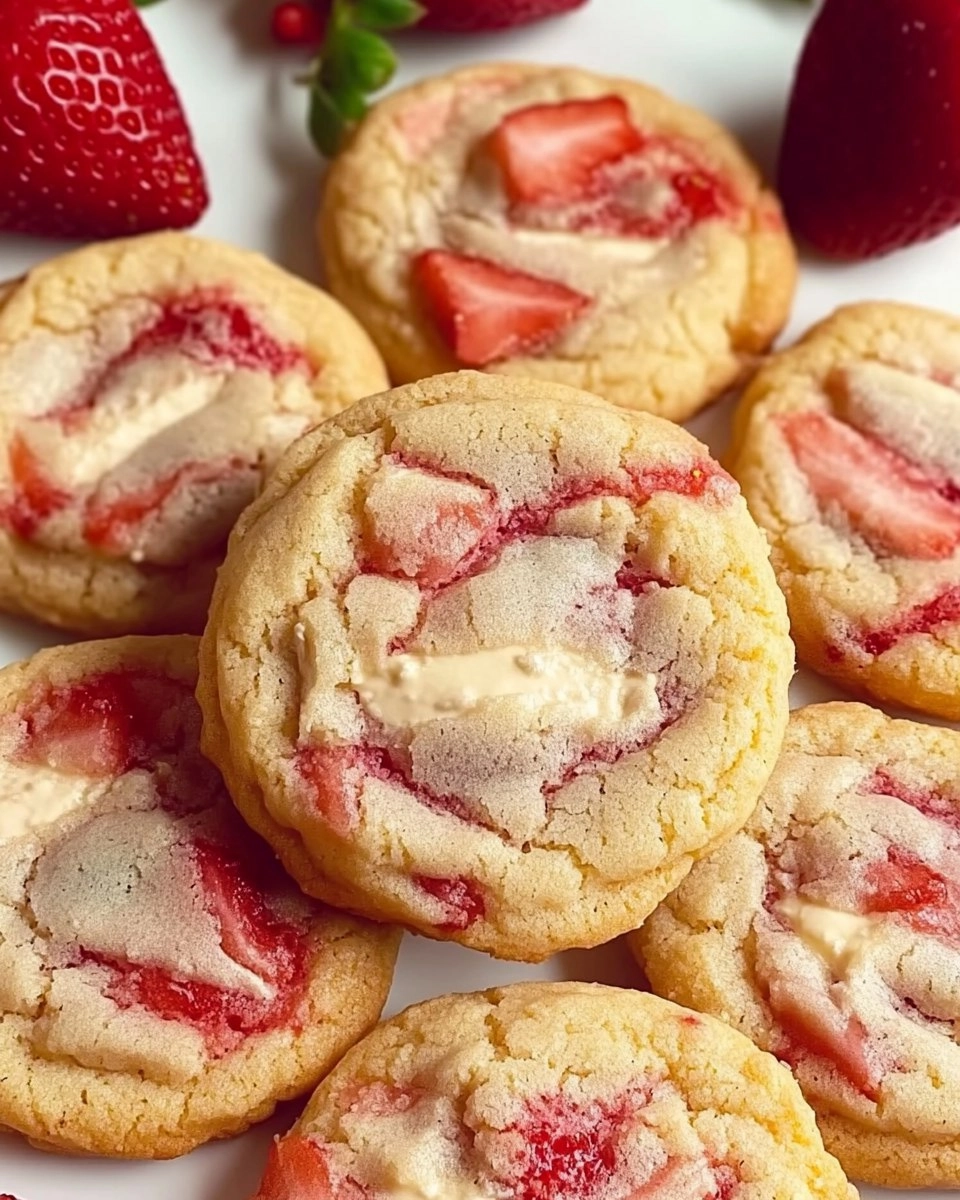 Strawberry Cheesecake Cookies 130 Strawberry Cheesecake Cookies