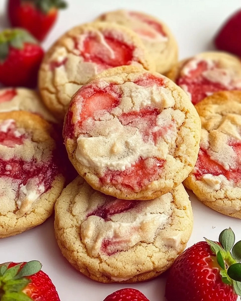 Strawberry Cheesecake Cookies 132 Strawberry Cheesecake Cookies