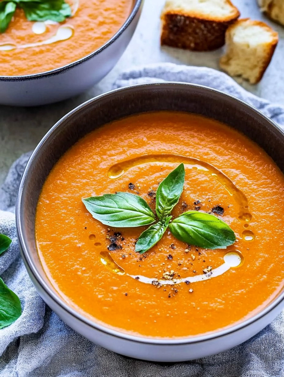 Tomato Soup | Easy Creamy Tomato Soup
