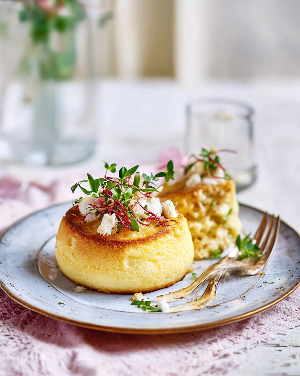 Valentine's Brunch Goat Cheese Soufflés