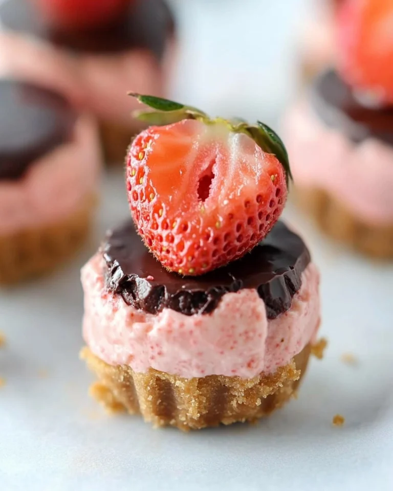 Valentines-Day-Chocolate-Strawberry-Mini-Cheesecakes-Recipe