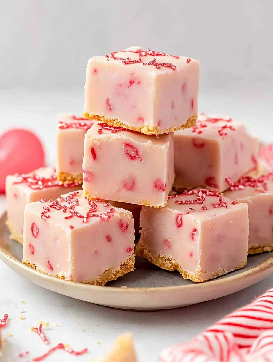 Valentine’s Day Sugar Cookie Fudge