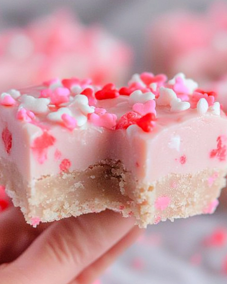 Valentine’s Day Sugar Cookie Fudge