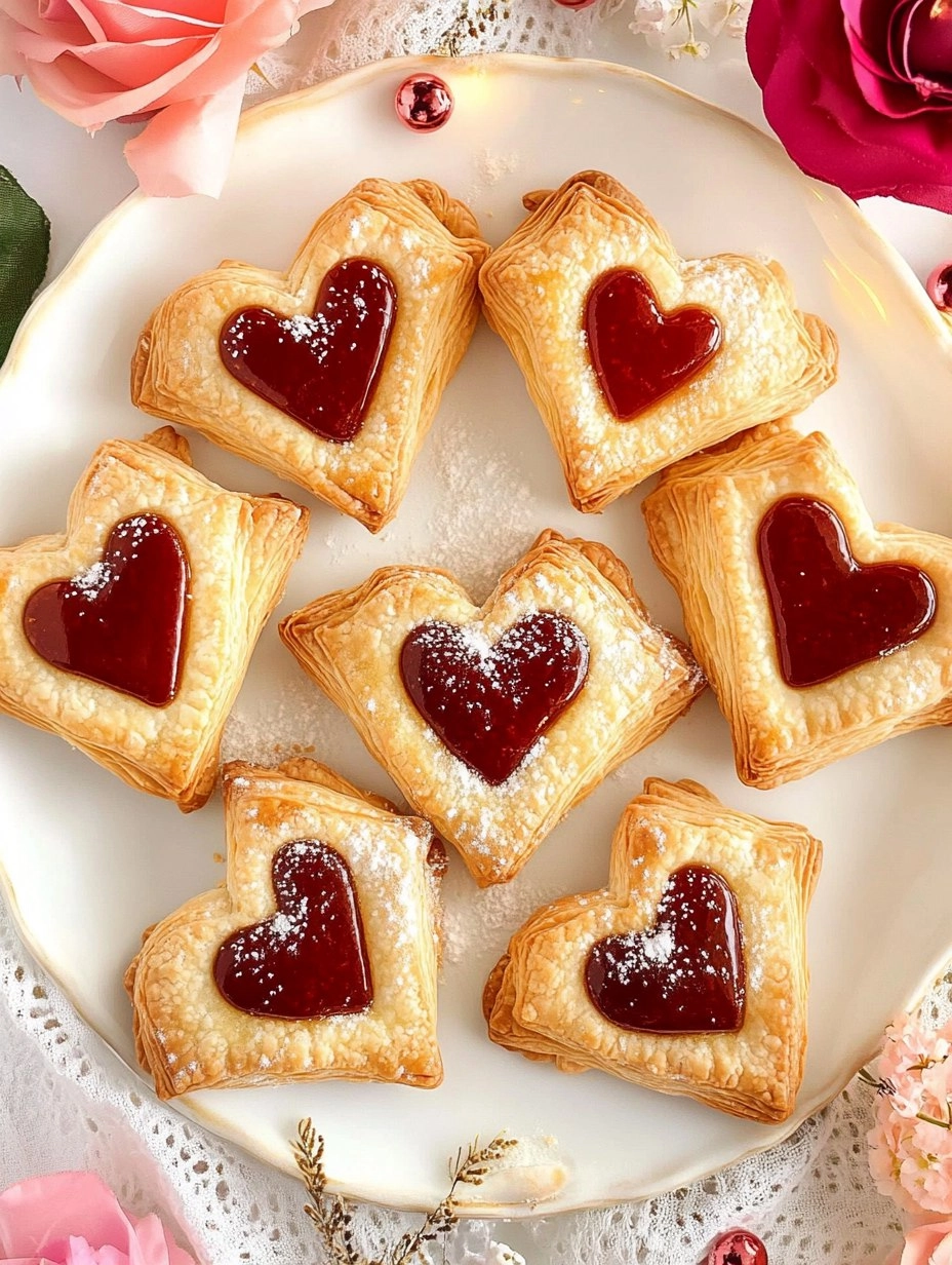 Valentines Love Letter Pastries