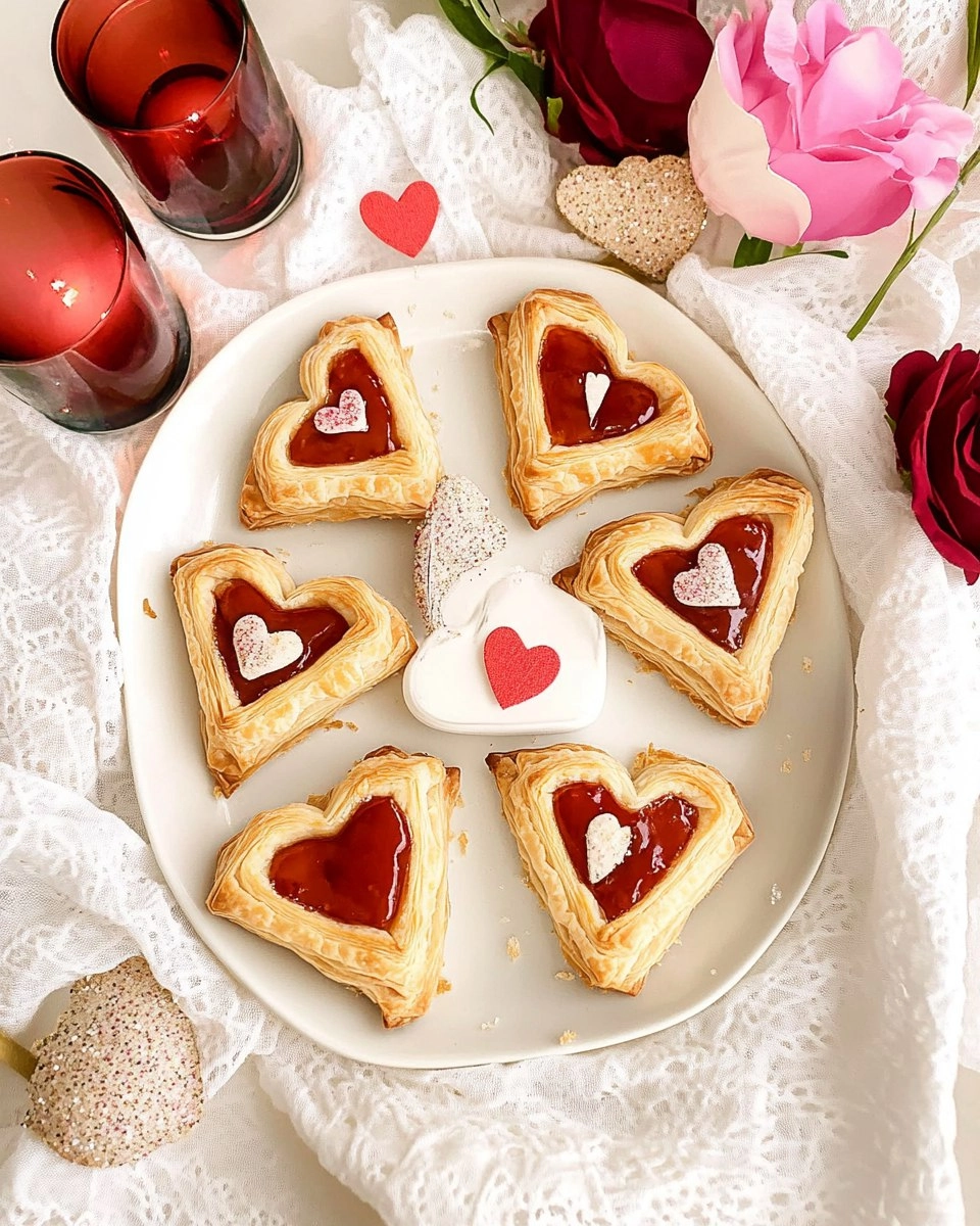 Valentines Love Letter Pastries
