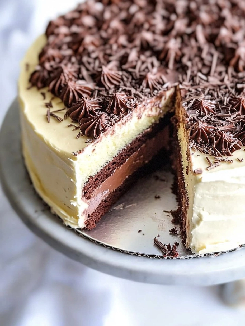 Vanilla Bean Chocolate Cake