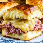 Baked Reuben Sliders with Thousand Island Glaze 83 Baked-Reuben-Sliders-with-Thousand-Island-Glaze-Recipe