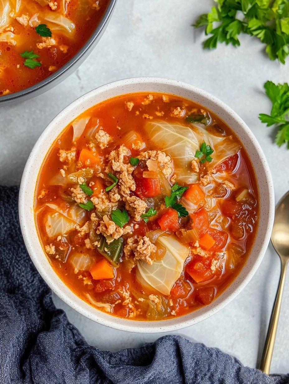 Cabbage Roll Soup (All the Flavor, No Rolling) 126 Cabbage Roll Soup (All the Flavor, No Rolling)