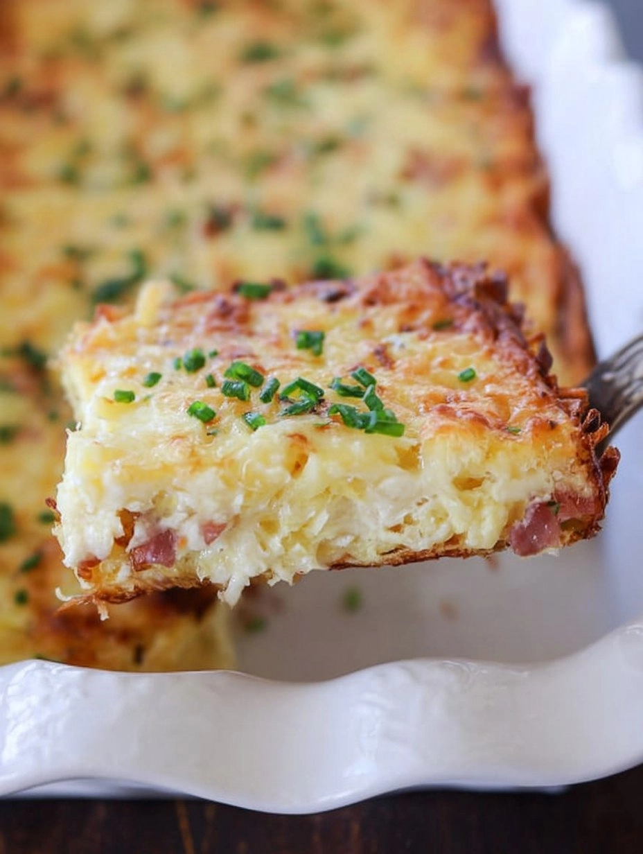 Cheesy Hash Brown Egg Bake (Crowd-Pleasing Easter Brunch Casserole) 101 Cheesy Hash Brown Egg Bake (Crowd-Pleasing Easter Brunch Casserole)