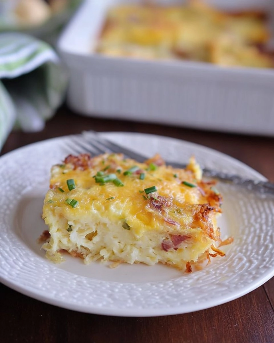 Cheesy Hash Brown Egg Bake (Crowd-Pleasing Easter Brunch Casserole) 102 Cheesy Hash Brown Egg Bake (Crowd-Pleasing Easter Brunch Casserole)