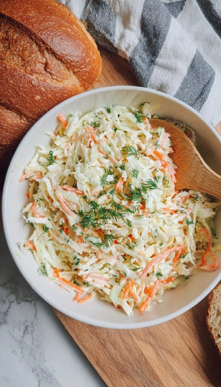 Classic Creamy Coleslaw (Better Than Deli-Style)