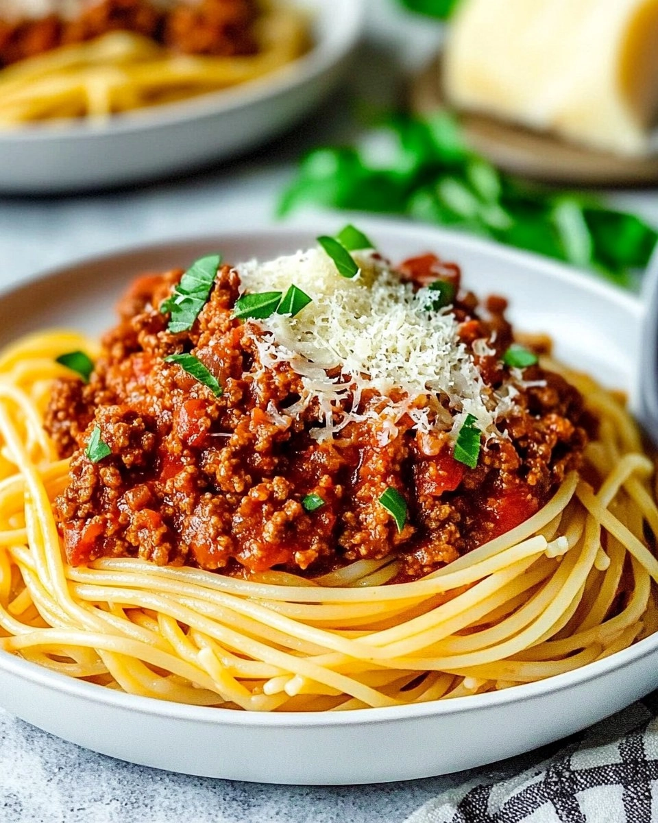 Classic Spaghetti Bolognese (Family Favorite)
