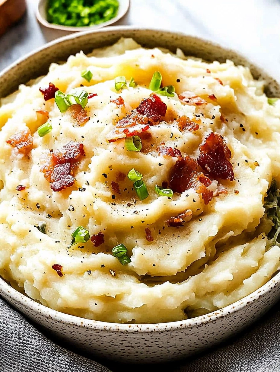 Colcannon | Irish Mashed Potatoes with Cabbage and Bacon