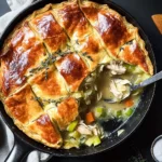 Cozy Chicken Pot Pie with Leeks & Thyme (Skillet Version) 138 Cozy-Chicken-Pot-Pie-with-Leeks-Thyme-Skillet-Version-Recipe