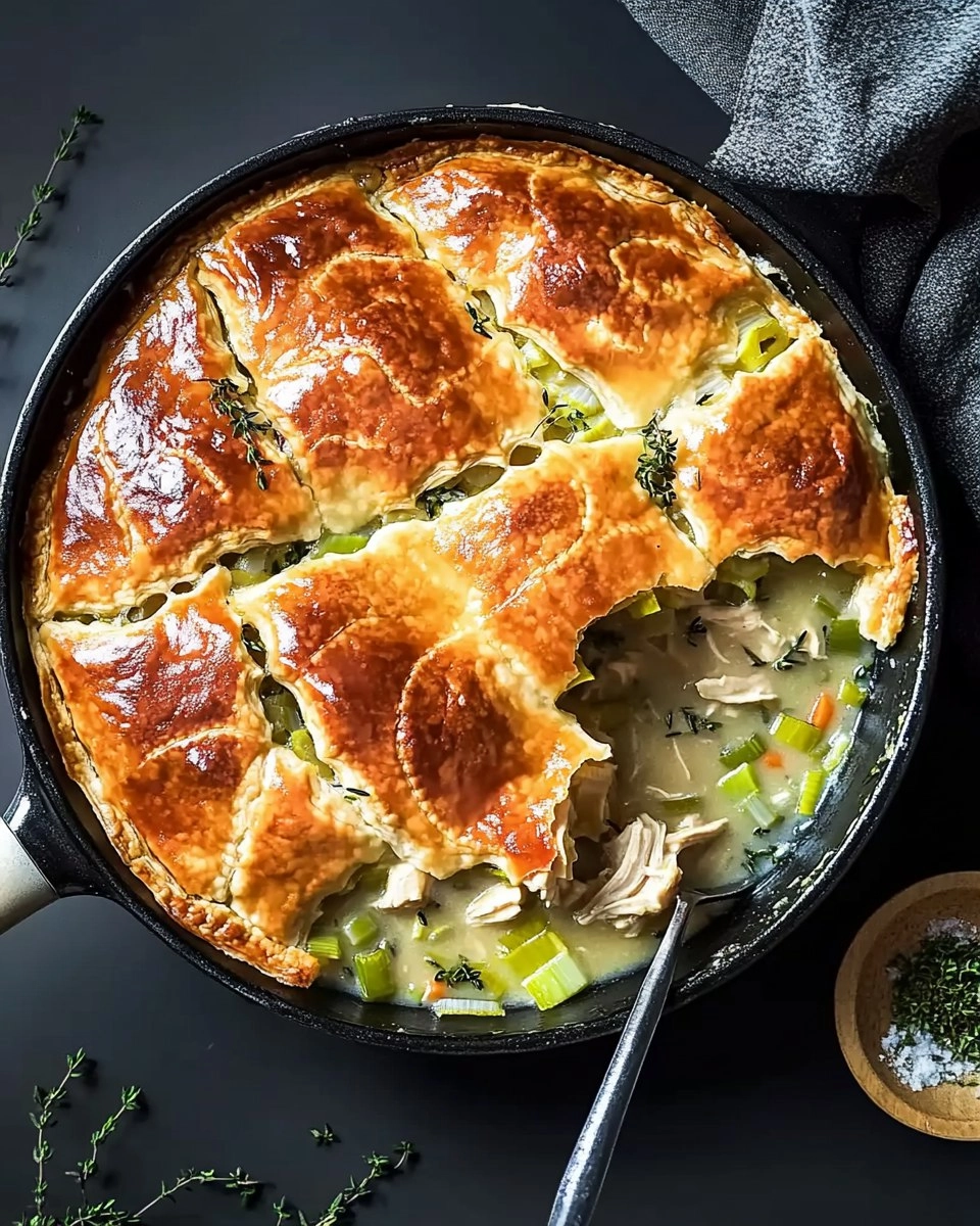 Cozy Chicken Pot Pie with Leeks & Thyme (Skillet Version) 137 Cozy Chicken Pot Pie with Leeks & Thyme (Skillet Version)