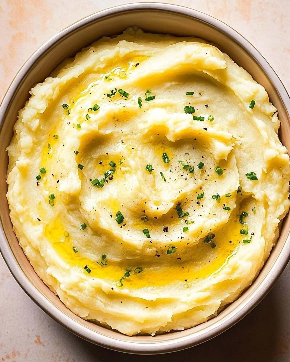 Creamy Garlic Mashed Potatoes (Restaurant Style)