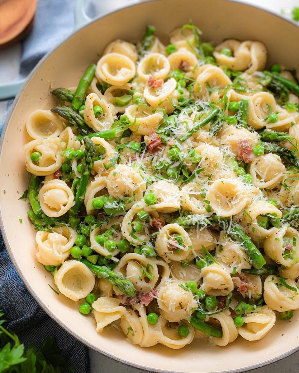 Creamy Lemon Asparagus Pasta with Peas & Parmesan 125 Creamy Lemon Asparagus Pasta with Peas & Parmesan