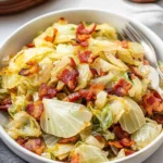 Crispy-Pan-Fried-Cabbage-with-Bacon-Onions-Recipe