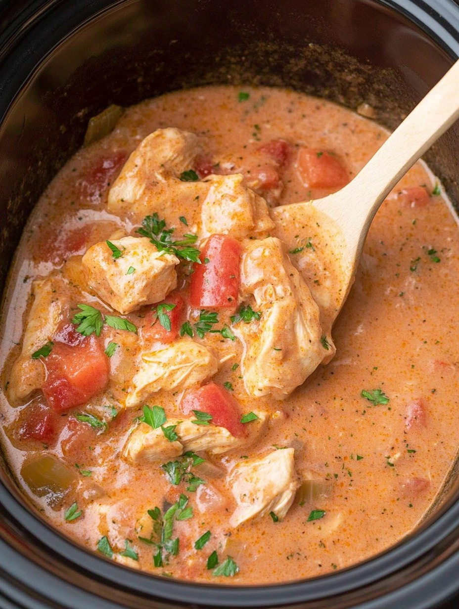 Crockpot Chicken Paprikash