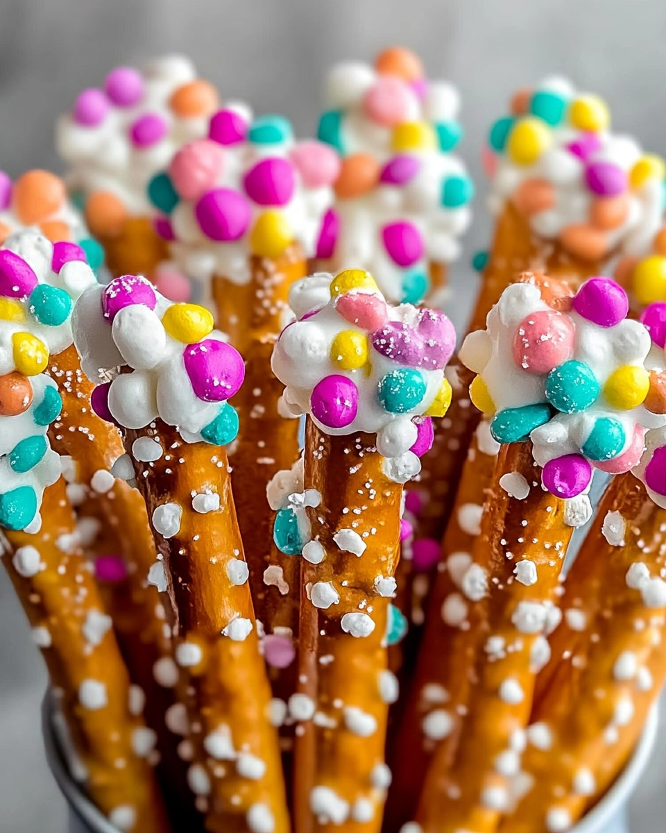 Dr. Seuss Truffula Tree Pretzel Rods to Delight Kids! 55 Dr. Seuss Truffula Tree Pretzel Rods to Delight Kids!