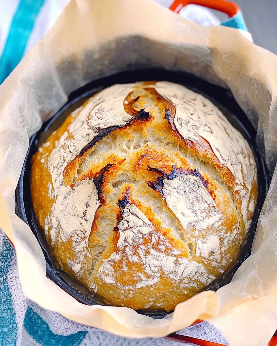 Dutch Oven No-Knead Crusty Bread (Perfect with Any Stew) 80 Dutch Oven No-Knead Crusty Bread (Perfect with Any Stew)