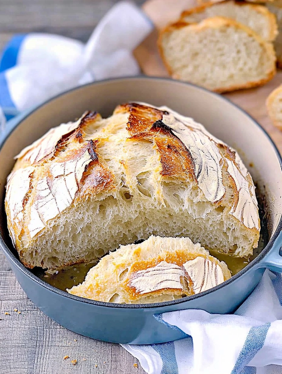 Dutch Oven No-Knead Crusty Bread (Perfect with Any Stew) 81 Dutch Oven No-Knead Crusty Bread (Perfect with Any Stew)