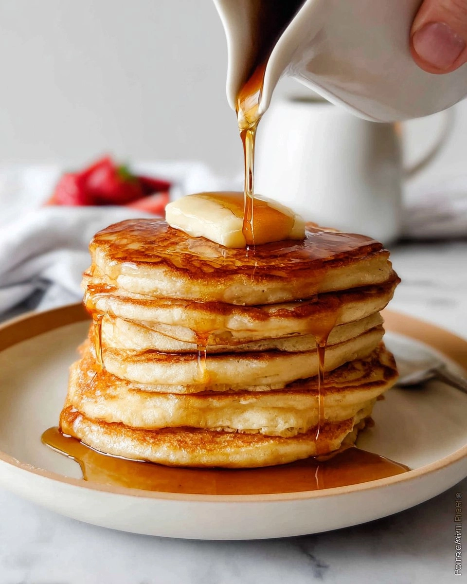Fluffy Buttermilk Pancakes (Base Recipe for Any Topping)